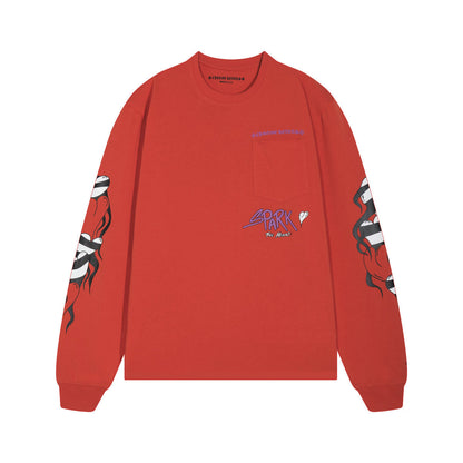 Men's Long-Sleeve T-shirt Sweatshirt K8013