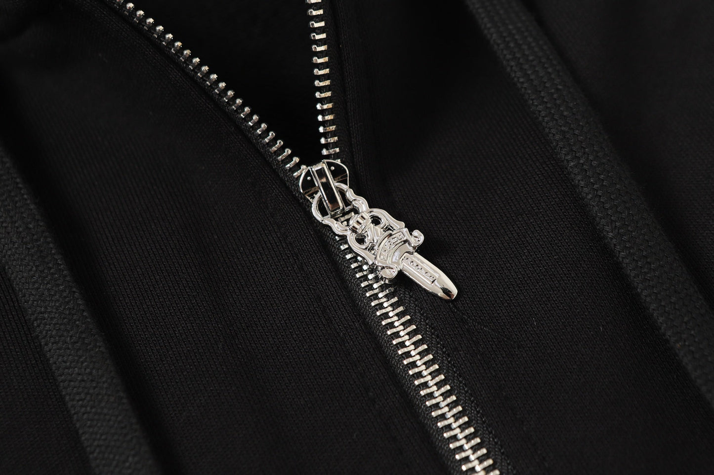 Colorful Rhinestone Hoodie - Black Gothic Street Sweatshirt 2608