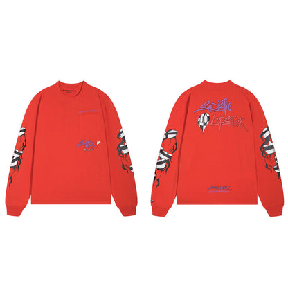 Men's Long-Sleeve T-shirt Sweatshirt K8013