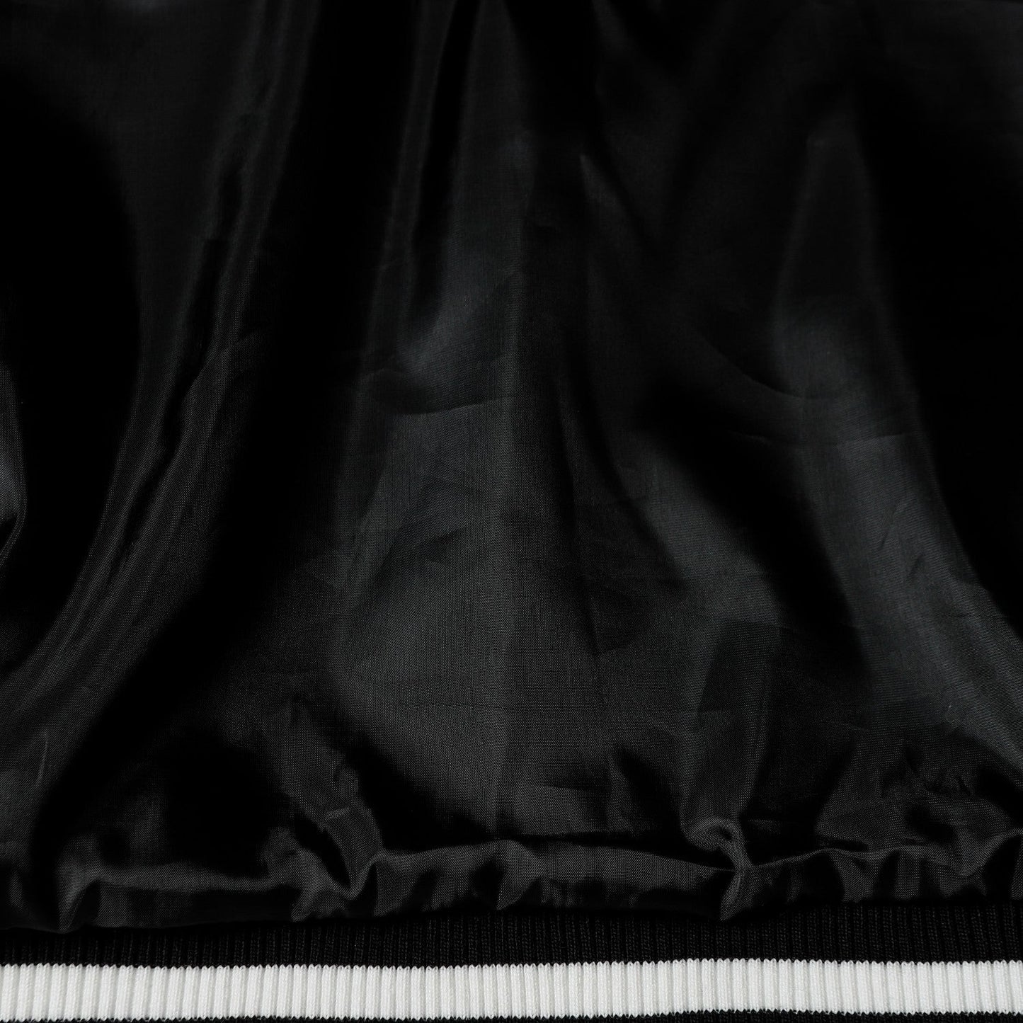 Varsity Jacket - Black White Gothic Baseball Coat 2206