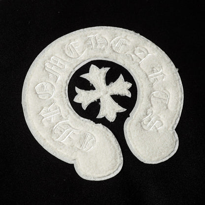 Varsity Jacket - Black White Gothic Baseball Coat 2206