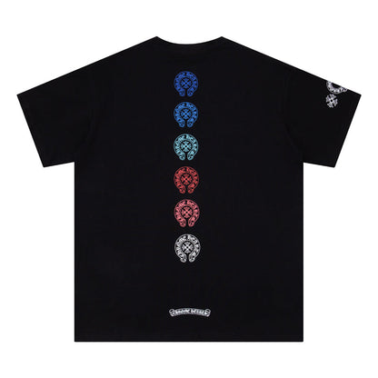 Multi Color Horse Shoe T-shirt K6048