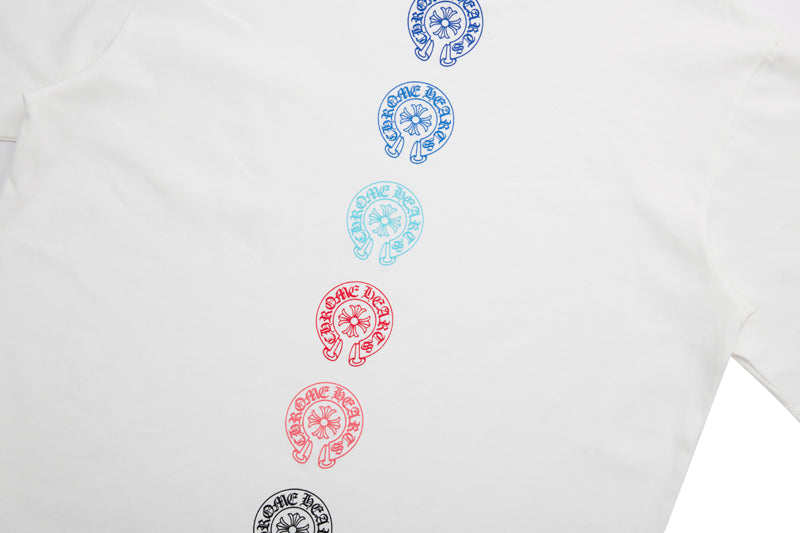 Multi Color Horse Shoe T-shirt K6048